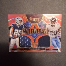 Tony Pollard Multiverses Red 2025 nfl select
