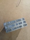 "MADE IN USA " hand stamp(s) SMALL MED LARGE 0.250" STEEL VALLEY HAND STAMP SET — photo 1