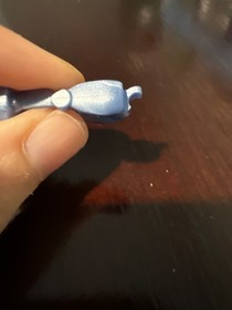 Lego Super Battle Droid Pearl Blue Minifigure Set #7163 Broken Clamp
