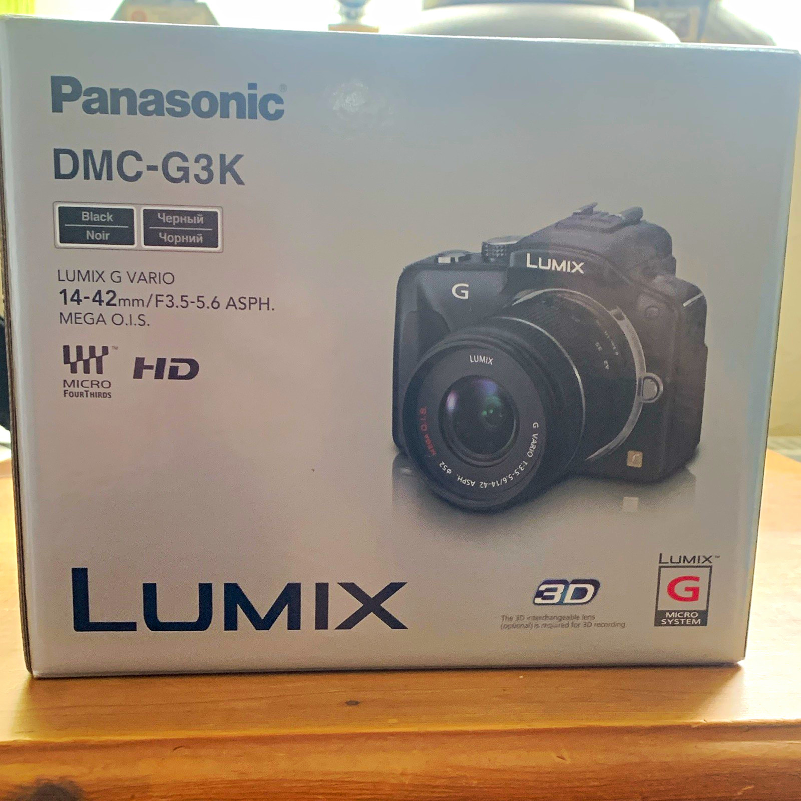 Panasonic LUMIX DMC-G3K 16MP Mirrorless Camera 14-42mm Full HD Touch