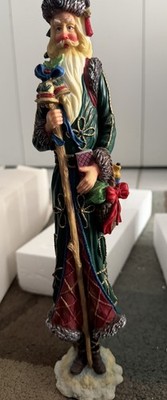 Lenox Pencil Santa Christmas 13'' Old World  Collection 1996 The Bell Meister