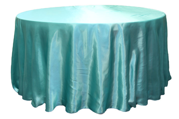 YOUR CHAIR COVERS - 132 inch Round Satin Tablecloth Black/White Striped, Round Table Linens for 6 ft Banquet Tables
