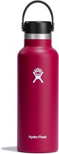 HYDRO FLASK-STANDARD MOUTH WITH FLEX CAP WATER BOTTLE-SNAPPER 532 ML/18 OZ