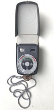 Belichtungsmesser Gossen CdS Polysix electronic Lederetui, sehr guter Zustand