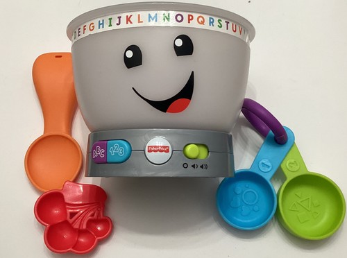 Fisher Price Laugh and Learn Mixing Bowl Working Not Complete