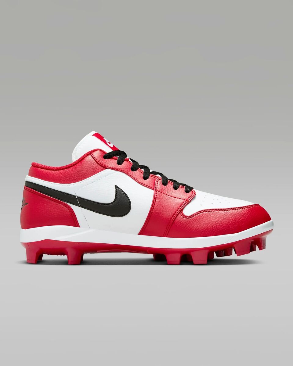 Jordan Brand（NIKE） - Jordan 1 Retro MCS LOWポイント ホワイト Amazon.com | Jordan Air 1 Retro MCS Men's Baseball Cleats