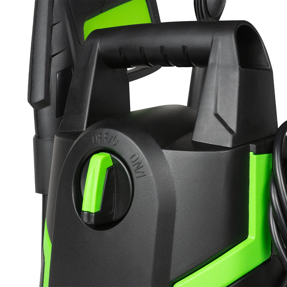 Laveuse haute pression 165 bars jaune compacte avec enrouleur et buse rotative - 2