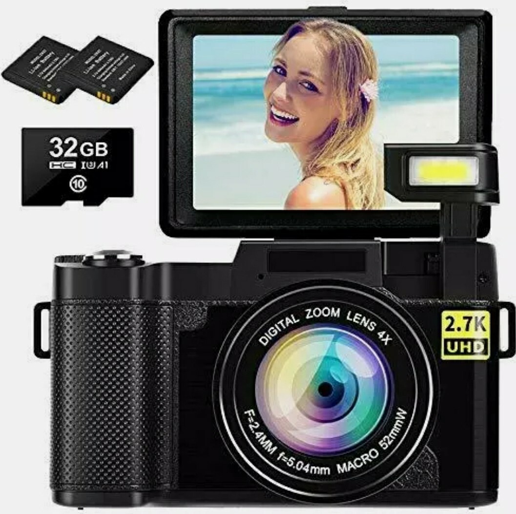 30MP Ultra HD Camera Compact Camera 4X Digital Zoom *See Note