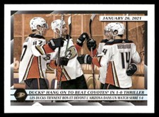 2021-22 Topps NHL Sticker Collection #49 2020/21 Team Highlights
