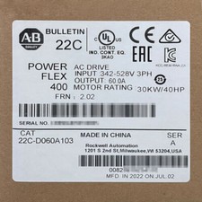 New Sealed Allen-Bradley 22C-D060A103 Powerfl...