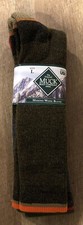  2 PACK MUCK Boot company LARGE Tall Boot Sock Merino Wool Blend M 9-13, W 9-12