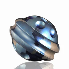 New Titanium Knife Bead Necklace Bracelet Lanyard Pendant Paracord Charm DIY