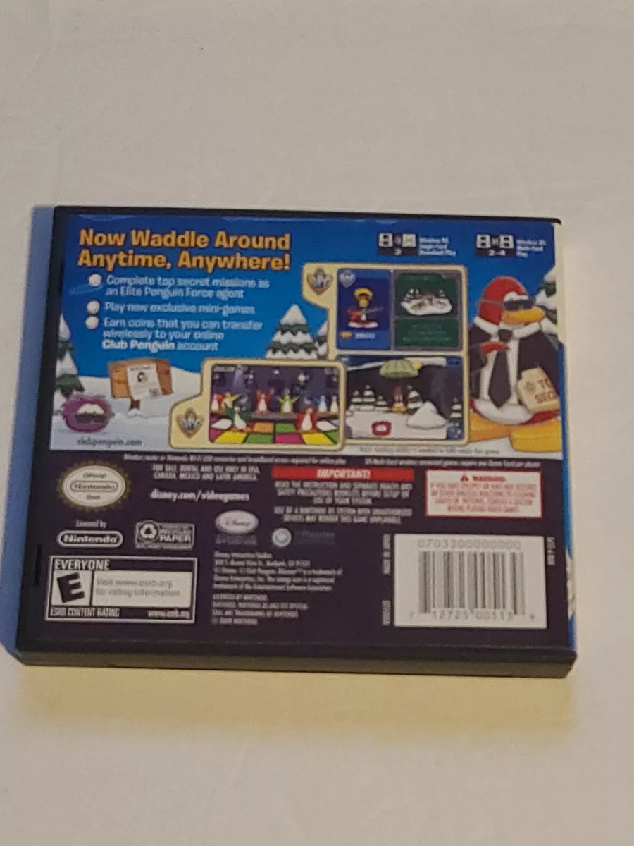 Nintendo, Video Games & Consoles, Club Penguin Elite Penguin Force  Nintendo Ds Game Complete Manual Insert Tested