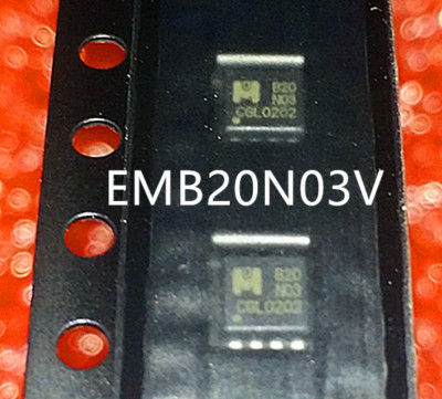 Hot  Sell  10PCS  NEW   EMB20N03V  EMB20N03  B20N03 B20 N03  QFN8  IC  CHIP