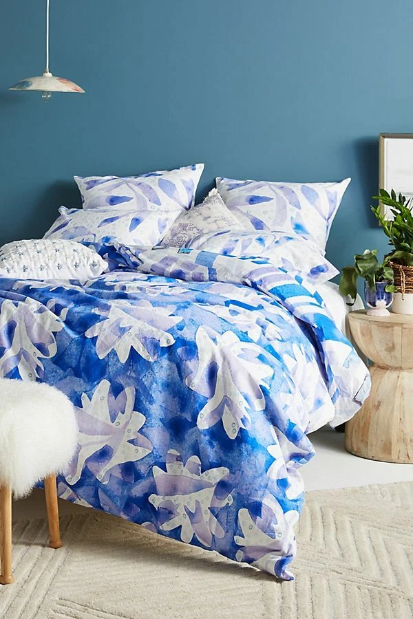 Indigo pillow cheap shams