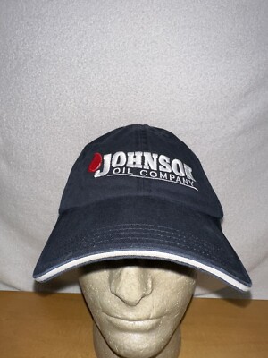 Vintage Johnson Oil Company Hallock Minnesota Baseball Cap Trucker Hat Lid