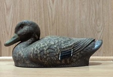 Vintage J.C Higgins Life-like Paper Mache Duck Decoy