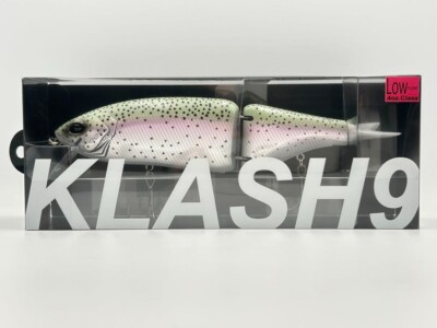 kazu 　KLASH9 Low RAINBOW DRT KLASH 9 RAINBOW-1 Low Floating Swimbait Glide Bait Bass