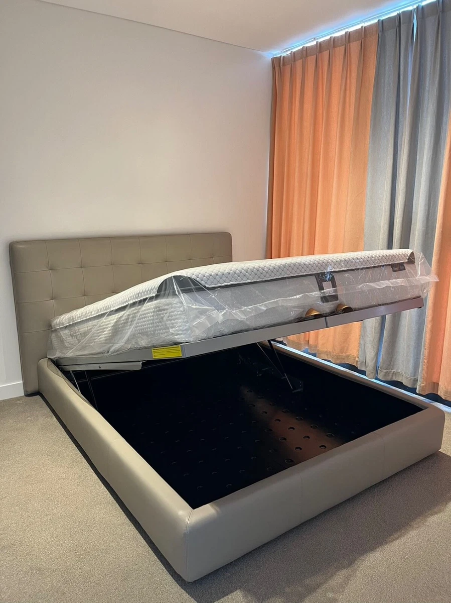 King living on sale storage bed