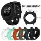 For Garmin Instinct Watch Protector Silicone Cover Case Band Guard Protector SUK