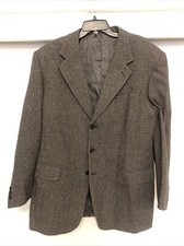 STUDIO 0001 by FERRE MEN s TWEED WOOL BLAZER SIZE XL