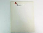 Vintage 1950's 22 Sheets Stationary Paper Coca-Cola Bottling Midwest Inc w/ Logo