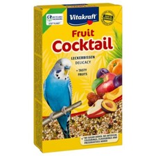 Vitakraft Budgie Fruit Cocktail Food Seed Mix 200g Extra Vitamins & Minerals