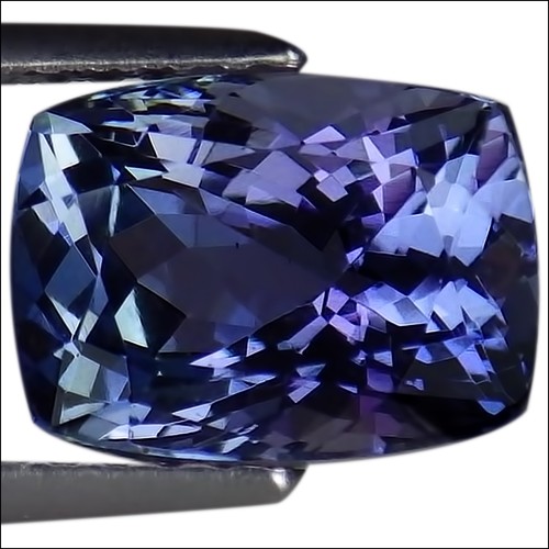 2.72 Ct A+ Natural D'BlockTanzanite Medium Light Blue Violet Color ...