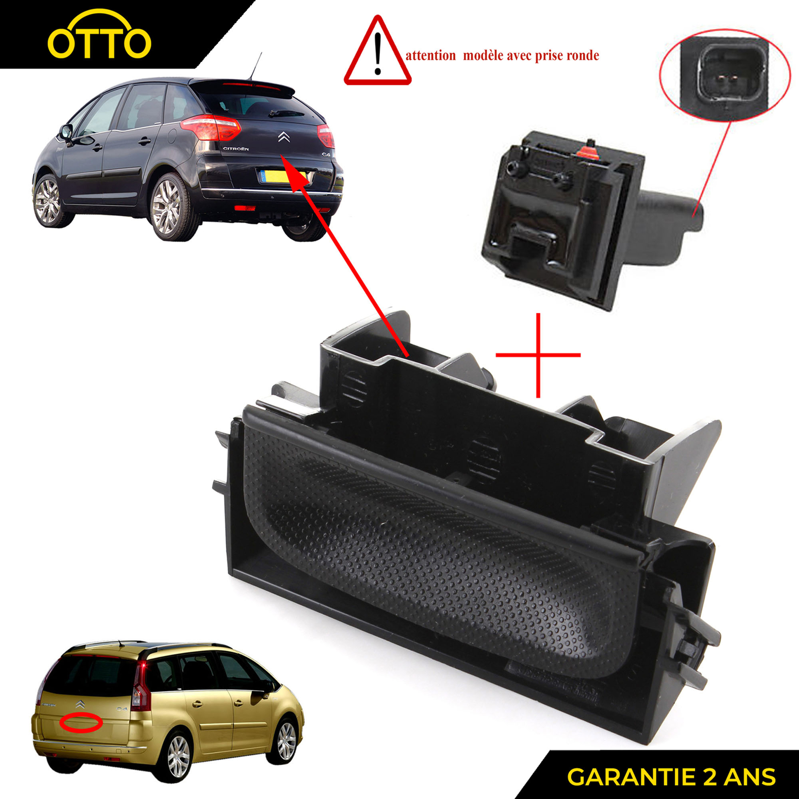 Coffre C4 Grand Picasso bloqué ? Changez le contacteur avec micro switch 8726v7