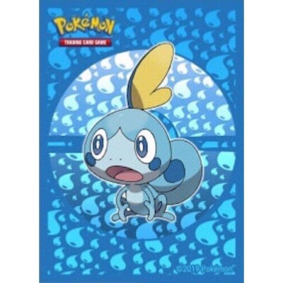 1 Single Sleeve Sobble Larméon | Ultra PRO Pokemon Card Game Protector (2020)