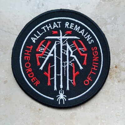 ALL THAT REMAINS - THE ORDER OF THINGS -PATCH/AUFNÄHER- DEATH METAL/HEAVY METAL