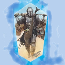 Star Wars Mandalorian Kite 42-Inch-Tall with Handle  Line CharacterKite X Kites