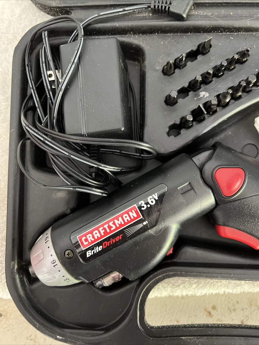 Craftsman 3.6 v brite driver sales