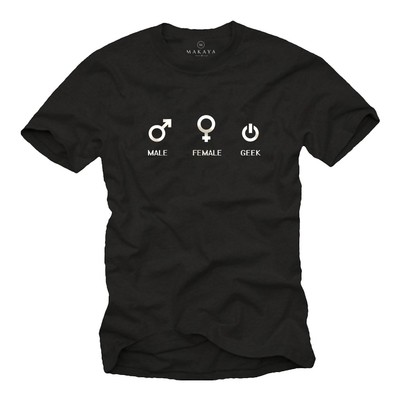 Lustige Gamer Geschenke Jungs Männer Herren Nerd T-Shirt Computer Freaks Gaming