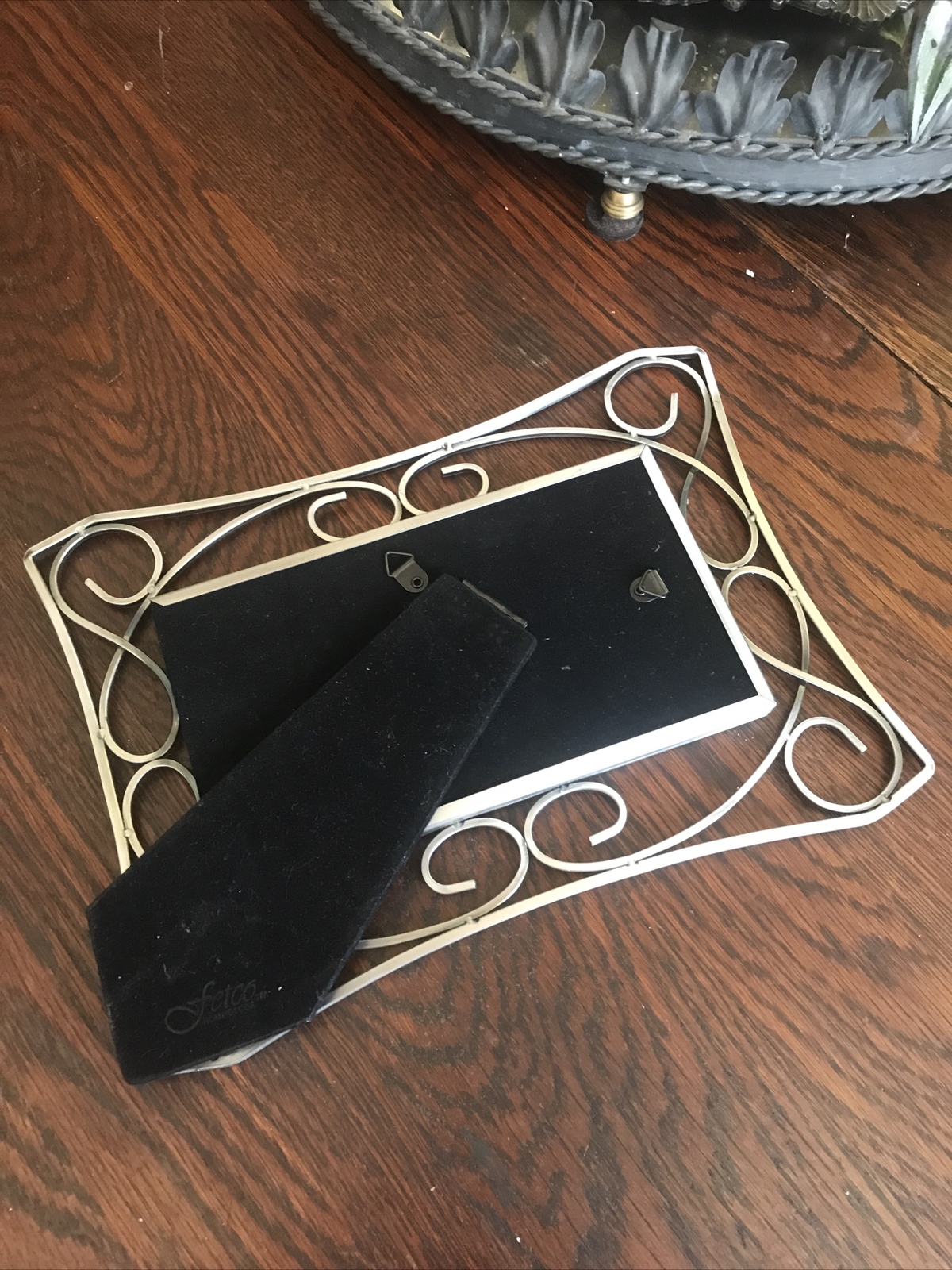 FETCO Picture Frame polished nickel holds 3 2.25”x4” Pictures eBay