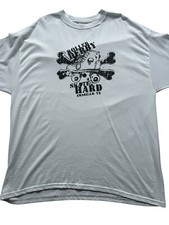 Vintage Hanes Roller Derby Rollerskates Amarillo Texas White T-shirt Mens XL