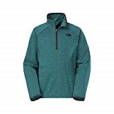 The North Face Boys' Canyonlands 1/4-Zip Fleece Jacket XXS 5 , Enamel Blue