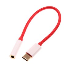 USB-C Earphone Adapter Headphone Audio Jack Port Converter 3.5mm for Tablets