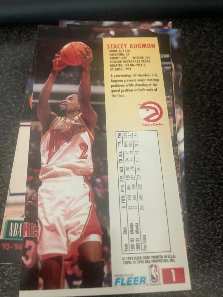 1993 FLEER NBA JAM SESSION BASKETBALL CARDS YOU PICK - Image 2 of 2