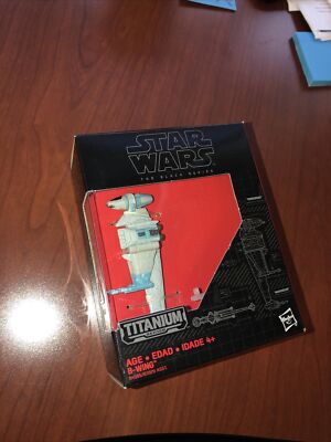 Star Wars The Black Series Titanium Series B-Wing Fighter Diecast #16 by Hasbro