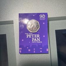 Peter Pan Do You Believe In Fairies? 50p Coin 2020 Isle Of Man BU