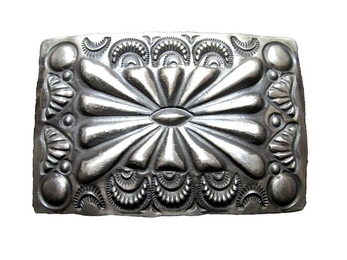 CLAUDIO CALESTANI Leather Belt buckle 925 sterling silver 110/125