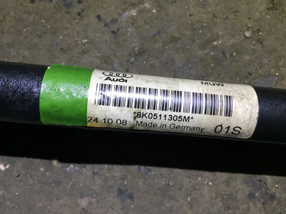 08-16 AUDI A5 QUATTRO 3.2L REAR STABILIZER SWAY BAR OEM D7 - Image 2 of 4