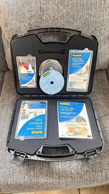 Scotch Electronic Media Cleaning & Maintenance System KIT Cd Dvd Lense New