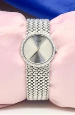 Vintage Ladies' Piaget 18K White Gold watch w/Diamonds Ref. 925 D4 63.7GM