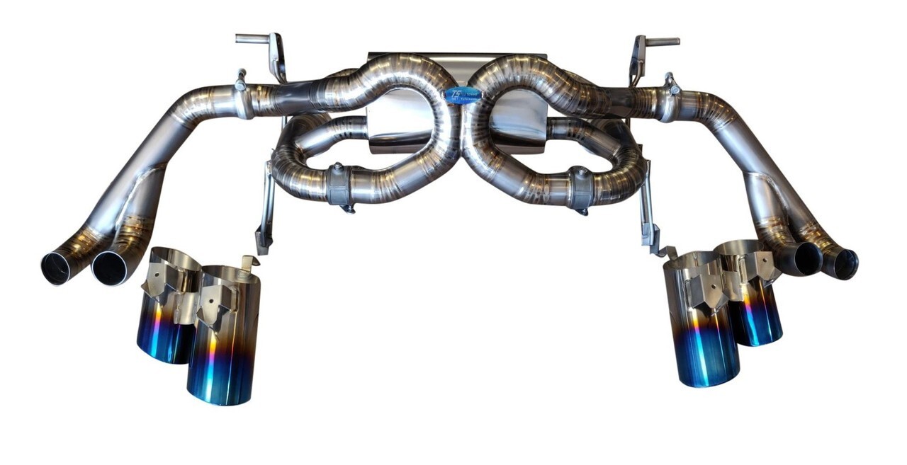 Fit Lamborghini Huracan LP610-4 & LP580-2 2015-2019 Titanium Exhaust with Valves