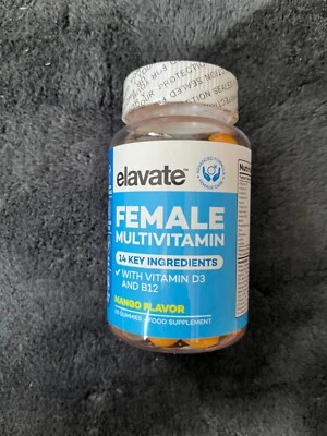 Elevate Female Multivitamin. Mango Flavour x 60
