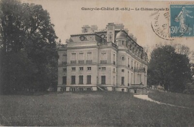CPA 77 - Gurcy le Châtel - Le Château ( façade Est )