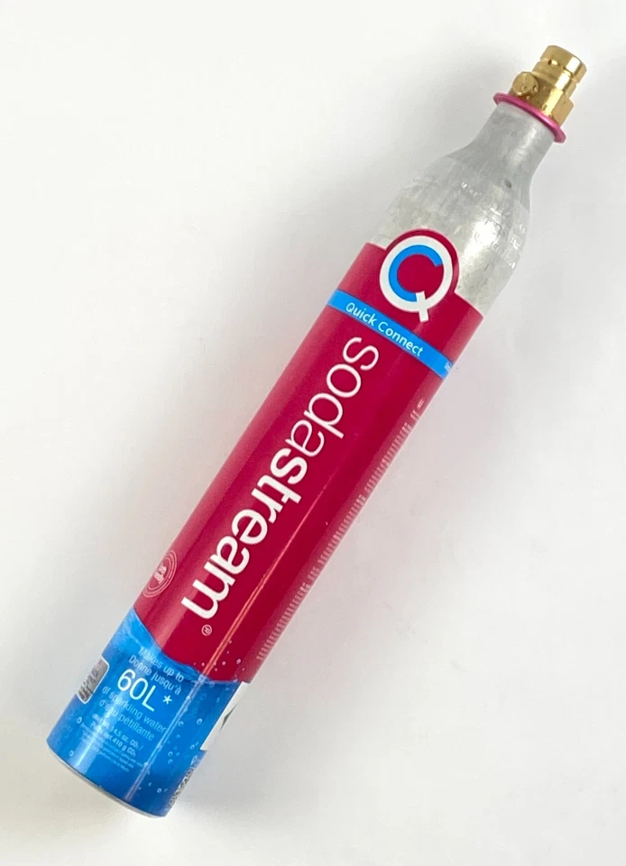 Sodastream cilindro de CO2 vazio conexão rápida 60 litros conjunto de 5 garrafas - Imagem 2 de 4