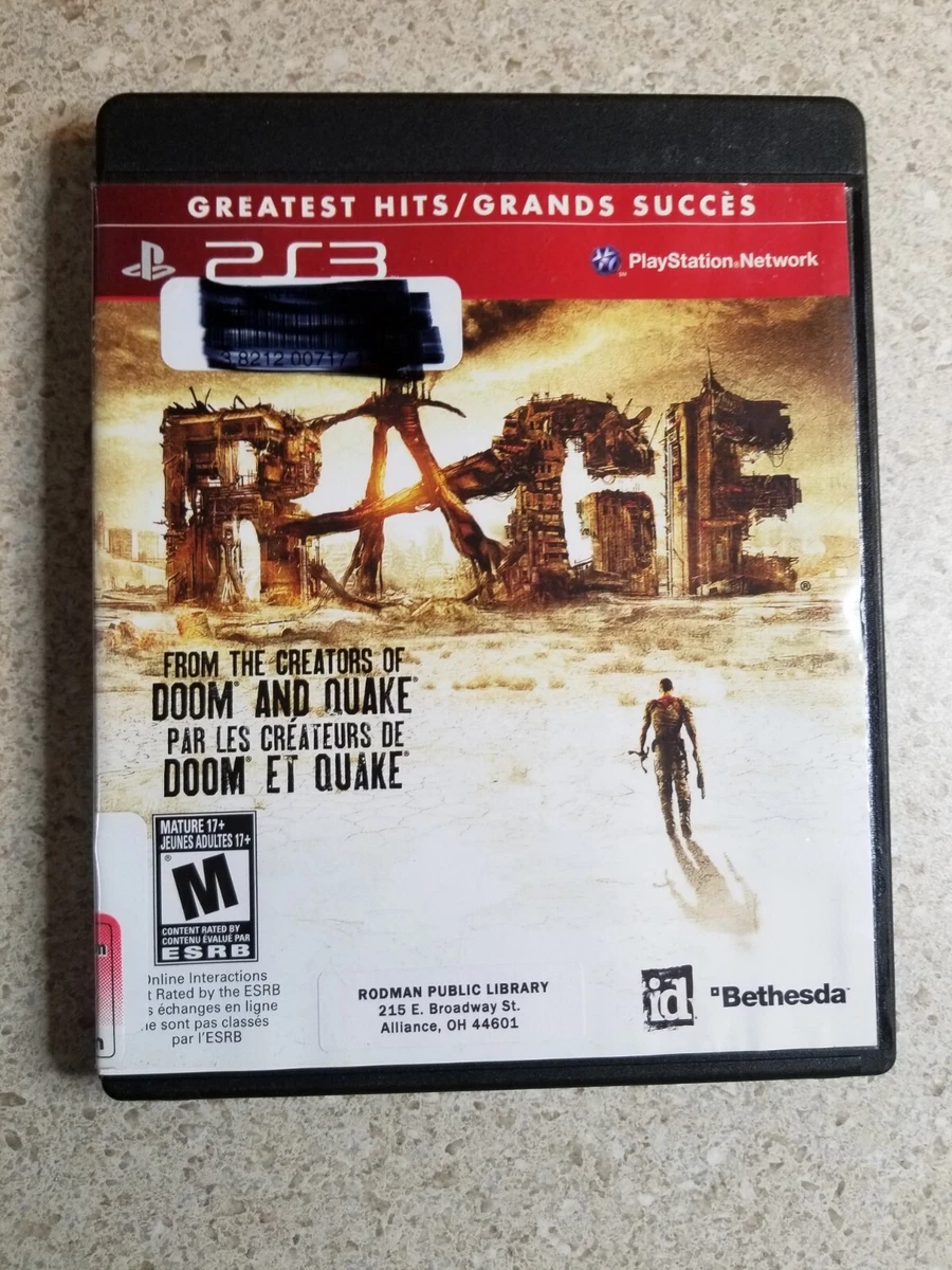 Sony PlayStation 3 Rage 2011 Video Games for sale | eBay
